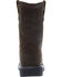 Image #6 - Wolverine Men's Floorhand Waterproof Wellington Work Boots - Round Toe, Dark Brown, hi-res