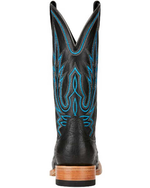 Image #3 - Ariat Men's Relentless All Around Exotic Ostrich Western Boots - Broad Square Toe , Black, hi-res