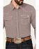 Image #3 - Blue Ranchwear Men's Rawlins Plaid Print Long Sleeve Western Snap Shirt, Red, hi-res