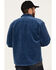 Image #4 - Brixton Men's Durham Sherpa Lined Jacket, Blue, hi-res