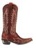 Image #2 - Old Gringo Women's Nevada Western Boots - Snip Toe, Red, hi-res