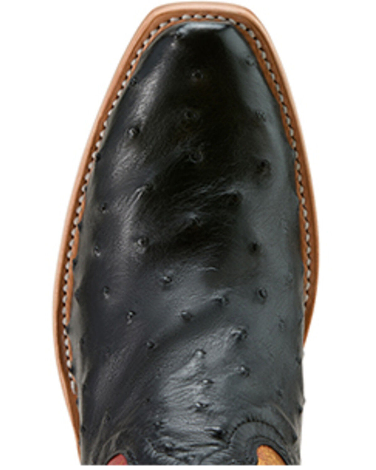 Image #4 - Ariat Women's Exotic Full Quill Ostrich Futurity Revival Western Boots - Square Toe, Black, hi-res