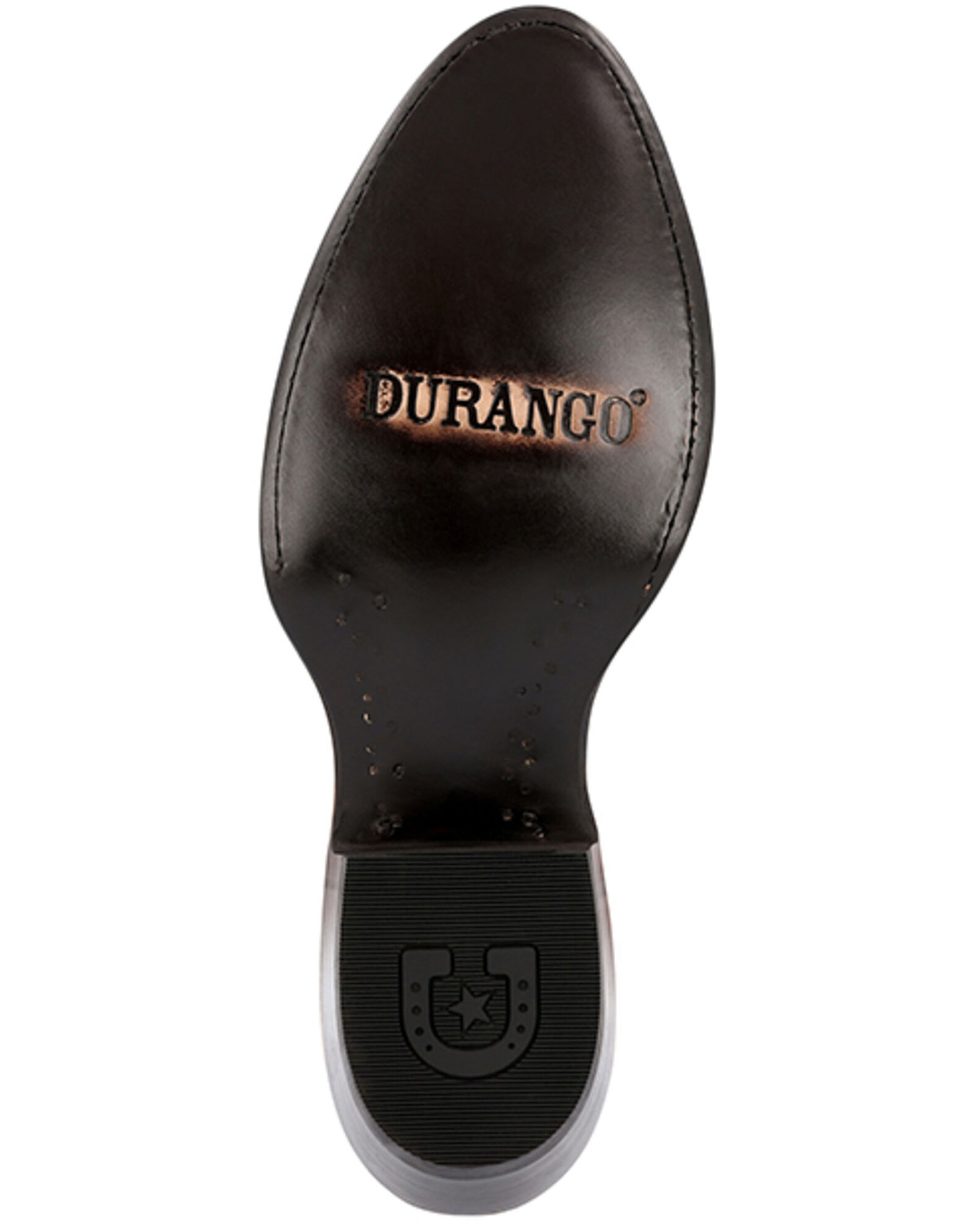 Image #7 - Durango Men's Santa Fe™ Canyon Western Boots - Round Toe, Brown, hi-res