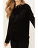 Image #3 - Idyllwind Women's Etta Fringe Western Yoke Long Sleeve Snap Shirt, Black, hi-res