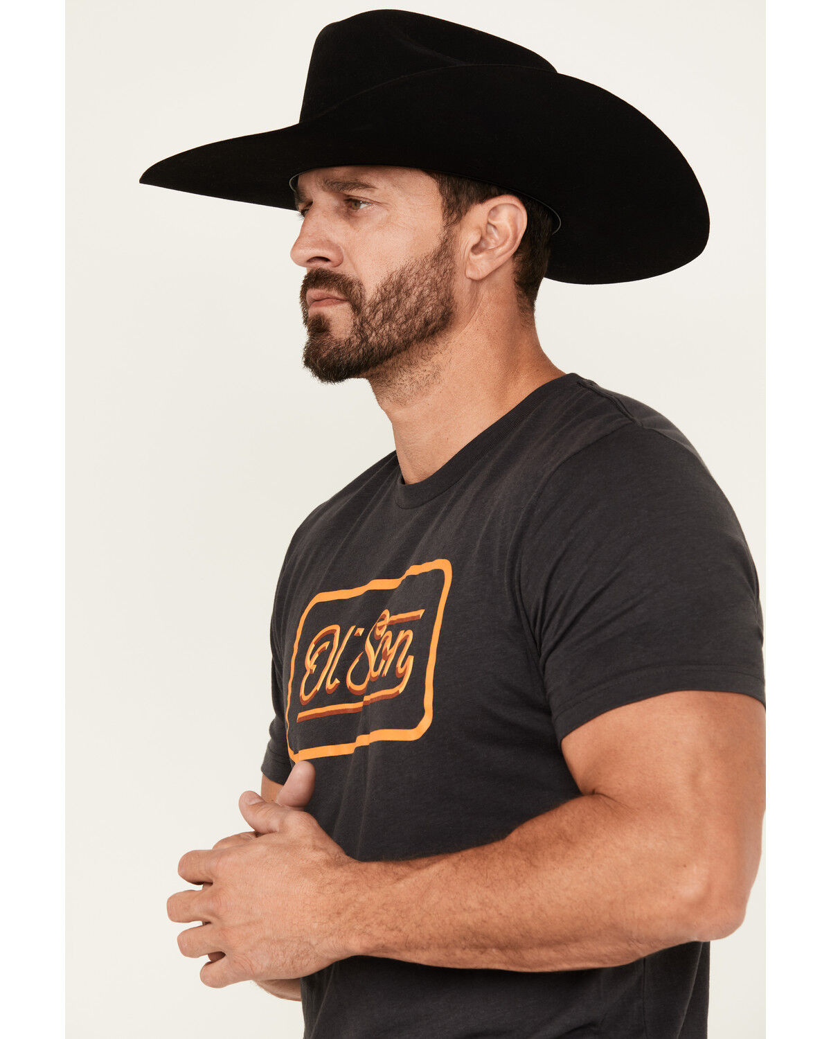 Image #2 - Rodeo Time Men's Ol Son Short Sleeve Graphic T-Shirt, Black, hi-res