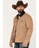 Image #2 - Cody James Men's Ozark Washed Rancher Jacket, Tan, hi-res