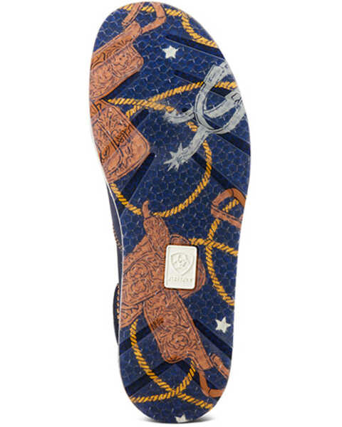 Image #5 - Ariat Women's Cruiser Saddle Up Casual Shoes - Moc Toe , Blue, hi-res