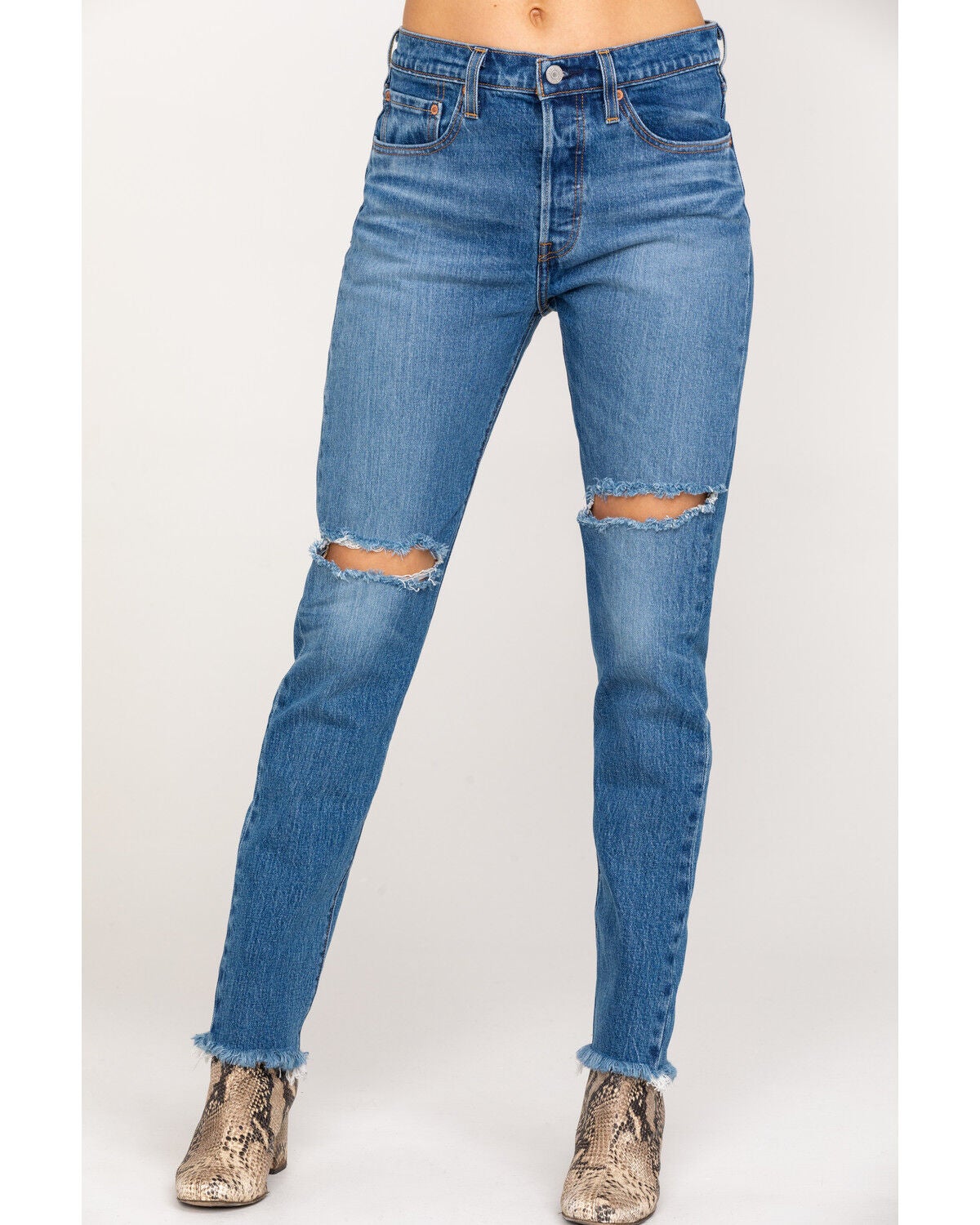 levi 501 high waisted jeans