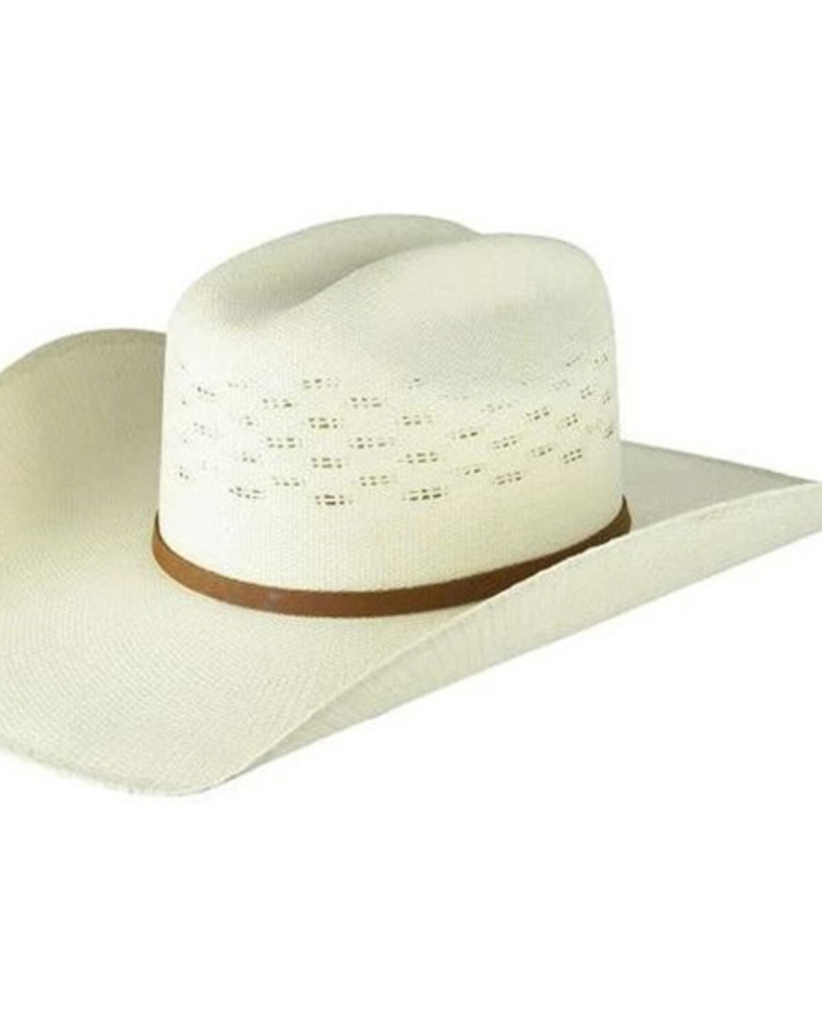Image #1 - Bailey Natural Big Bend Straw Cowboy Hat, Natural, hi-res