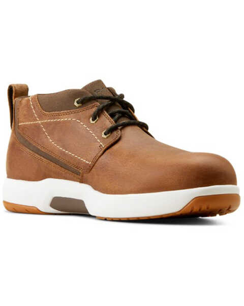 Ariat Men's Conveyer Work Shoes - Composite Toe , Brown, hi-res