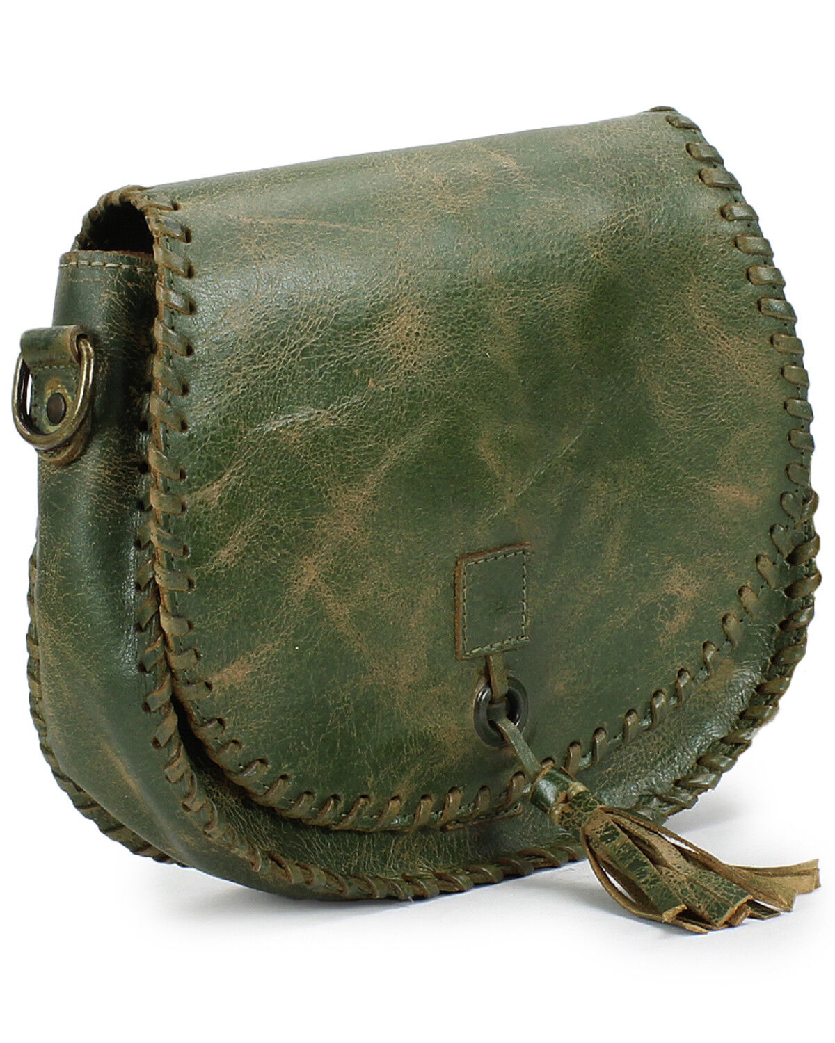 Image #2 - Bed Stu Women's Half Moon Crossbody Bag, Forest Green, hi-res