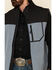 Cody James Core Men's Cascade Colorblock Zip-Front Softshell Vest, Blue, hi-res