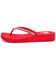 Image #2 - Yellow Box Women's Jello Rhinestone Sandals, Red, hi-res