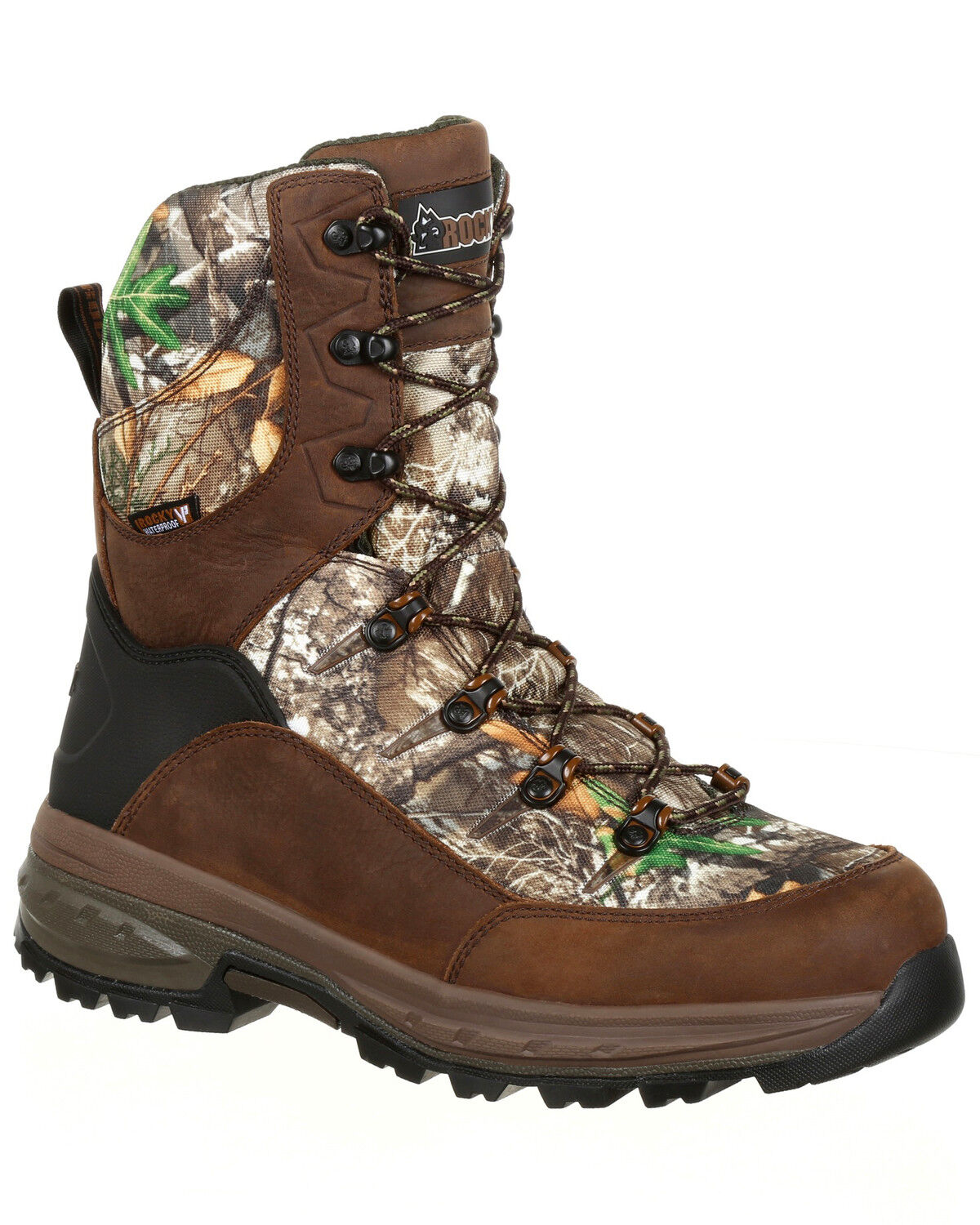 Image #1 - Rocky Men's Grizzly Waterproof Insulated Outdoor Boots - Round Toe, , hi-res
