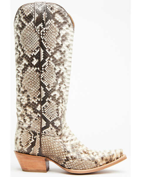 Image #2 - Idyllwind Women's Slay Exotic Python Tall Western Boots - Snip Toe, Natural, hi-res