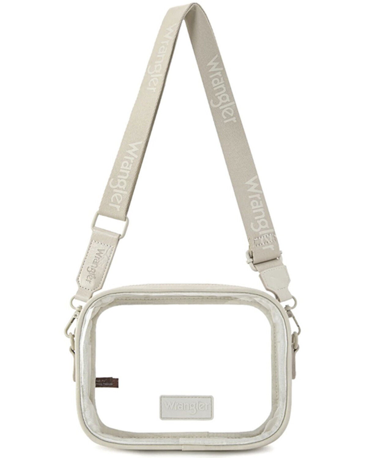 Image #3 - Wrangler Women's Mini Clear Crossbody Bag, Beige, hi-res
