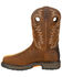 Georgia Boot Men's Carbo-Tec LT Waterproof Western Work Boots - Alloy Toe, Brown, hi-res