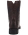 Image #5 - Laredo Men's Obsidian League Performance Roper Ankle Boots - Round Toe, Brown, hi-res