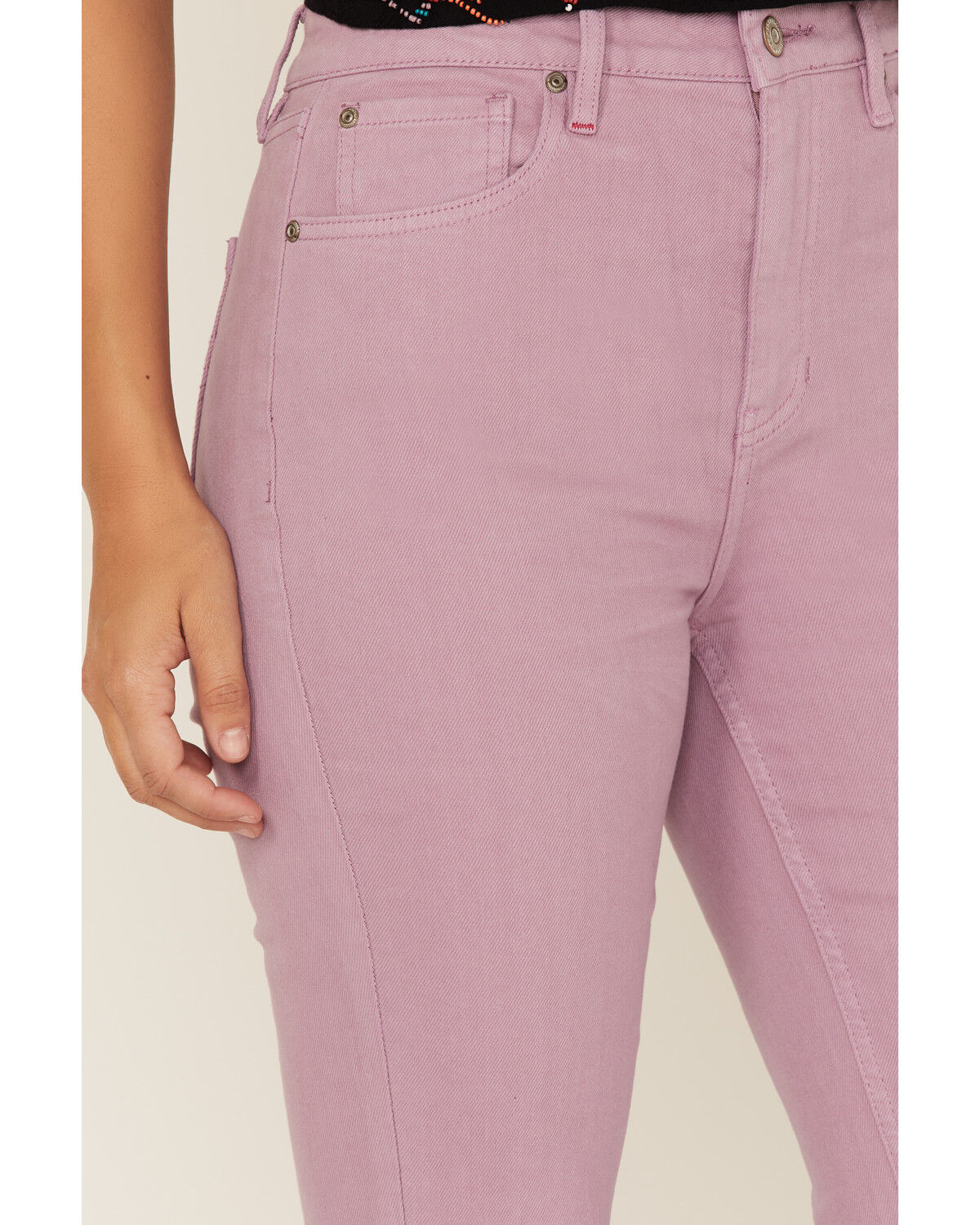 Image #2 - Idyllwind Women's Dusty High Rise Flare Jeans, Mauve, hi-res