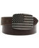 Image #1 - Cody James Men's Brown Stars & Stripes Western Belt, Brown, hi-res