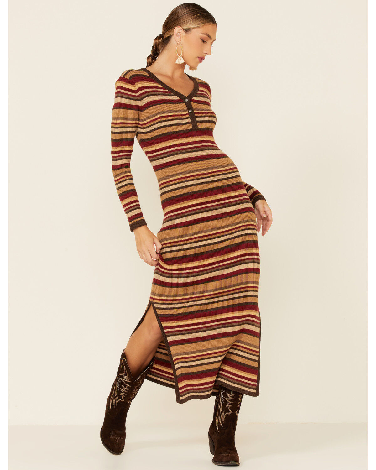 Image #1 - Tasha Polizzi Women's Idalia Midi Dress, Multi, hi-res