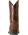 Image #3 - Ariat Men's Sport Stratten Western Performance Boots - Round Toe, Brown, hi-res