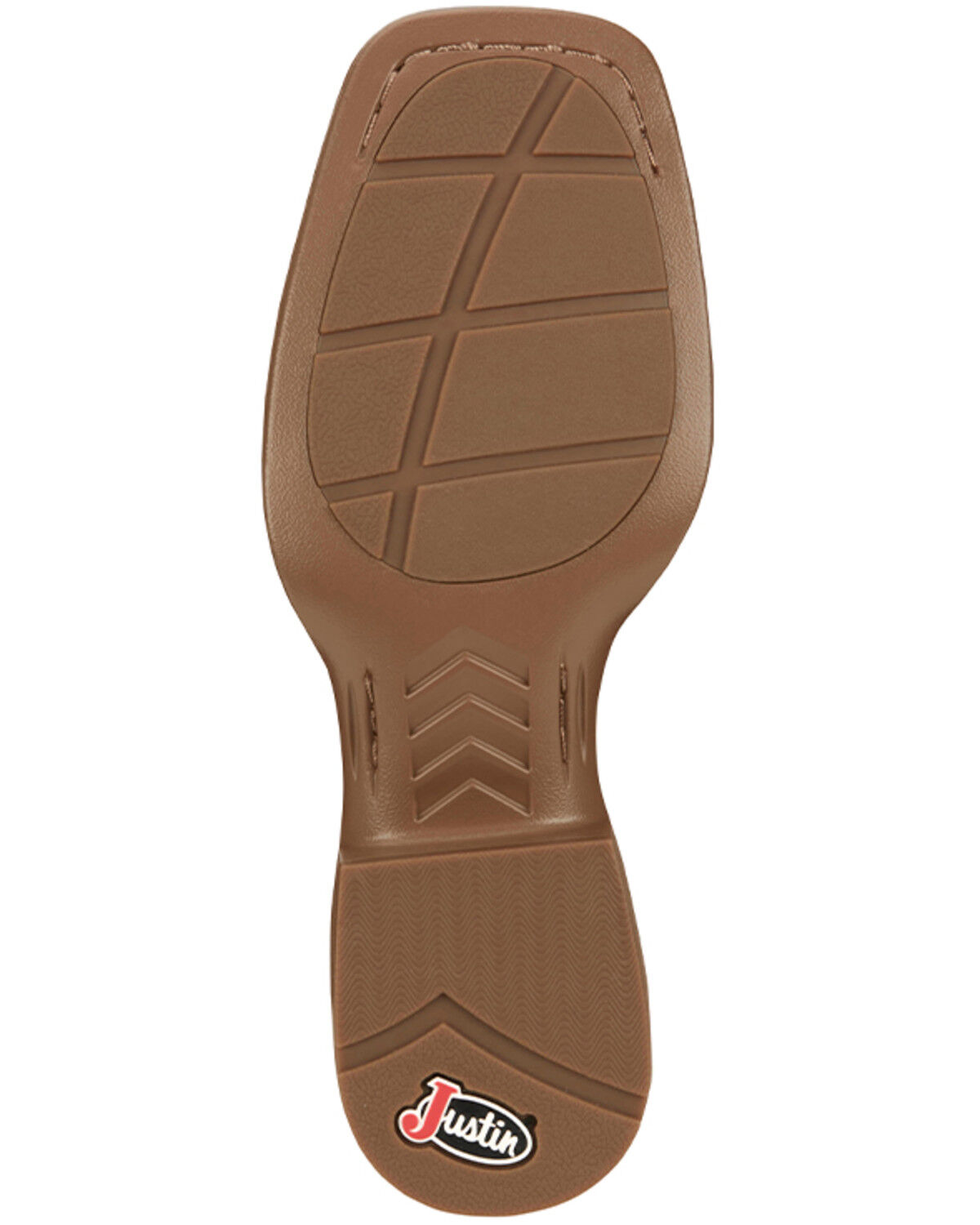 Image #5 - Justin Men's Pickett Western Boots - Broad Square Toe, Grey, hi-res