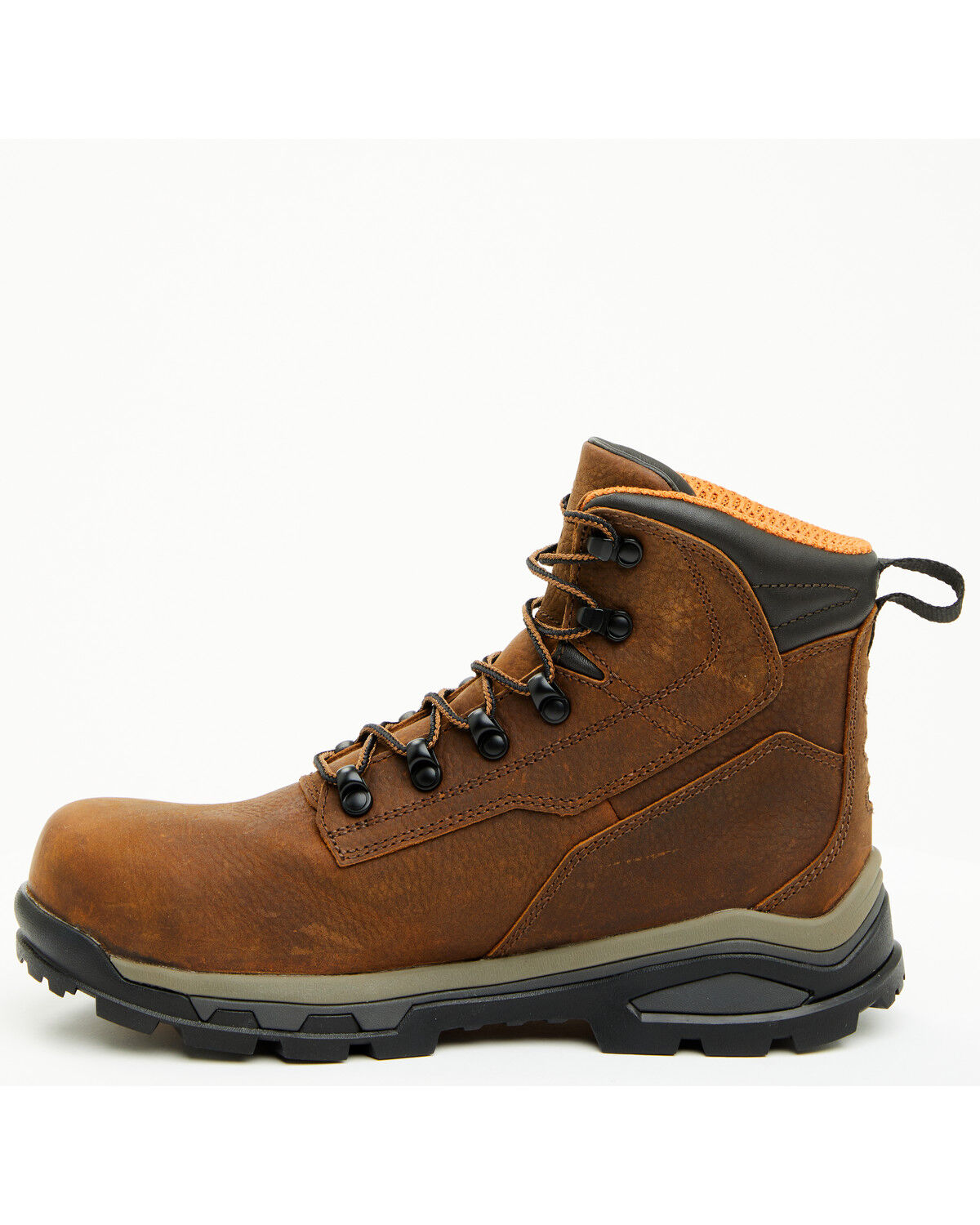 Image #3 - Hawx Men's Enforcer Pro Work Boots - Composite Toe, Brown, hi-res