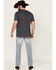 Image #3 - Moonshine Spirit Men's Sutton Light Wash Slim Stretch Denim Jeans, Light Wash, hi-res