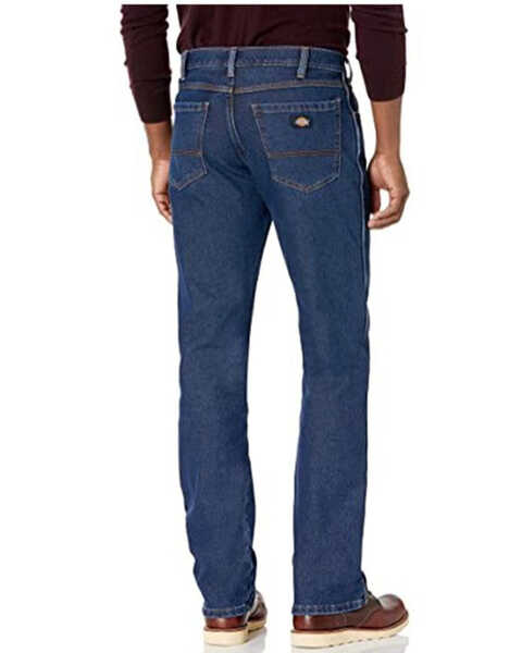 Dickies Men's Stonewash Warming Temp-IQ Flex Regular Fit Work Jeans , Indigo, hi-res