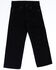 Image #3 - Cody James Boys' Night Rider Mid Rise Rigid Relaxed Bootcut Jeans - Sizes 4-8, Black, hi-res