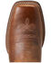 Image #4 - Ariat Women's Round Up Leopard Print Western Performance Boots - Broad Square Toe, Brown, hi-res