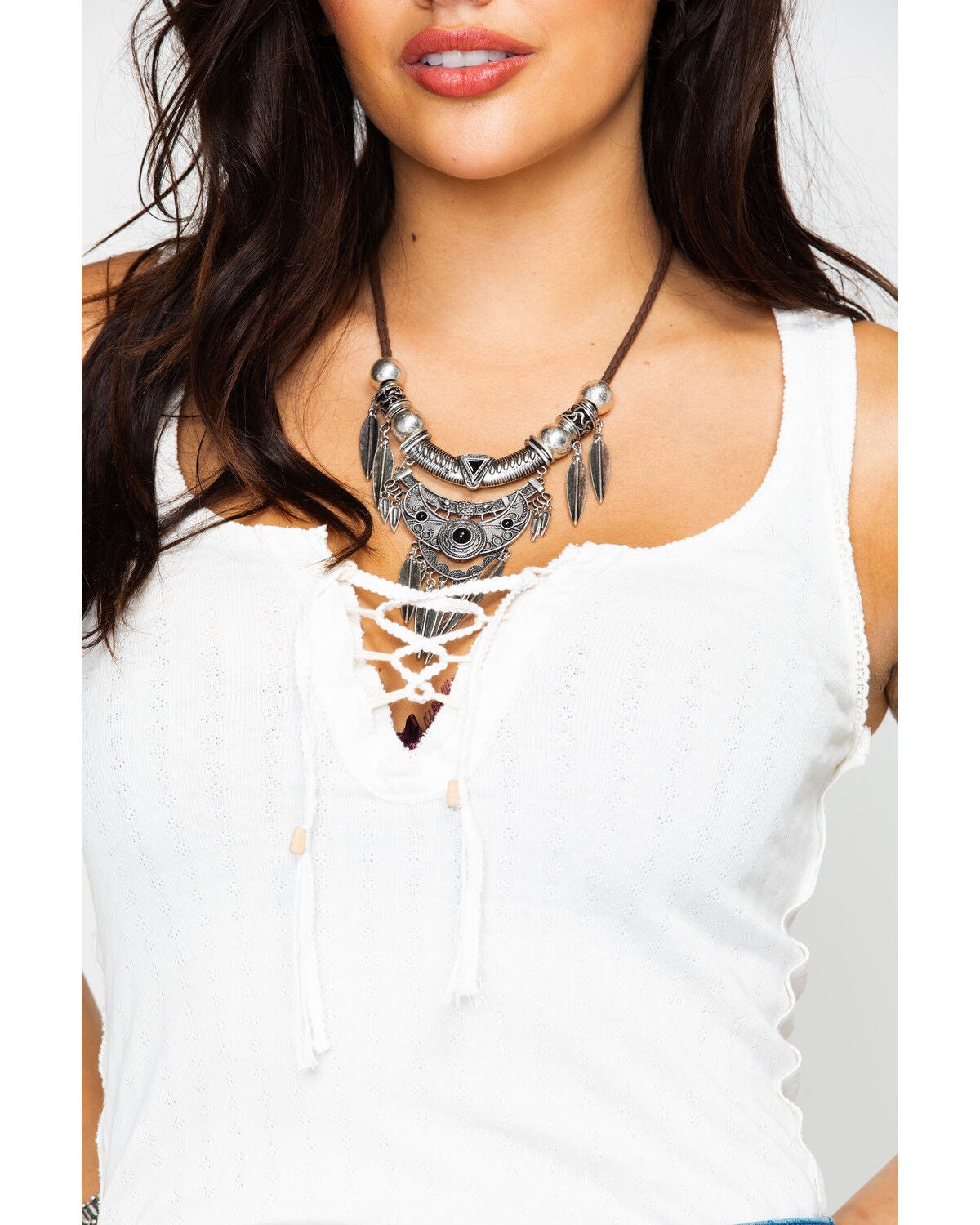 Image #5 - Idyllwind Women's Lace Up Trustie Tank, , hi-res