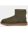 Image #3 - UGG Women's Classic Mini II Lined Short Suede Boots - Round Toe, Forest Green, hi-res
