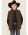 Image #1 - Ariat Boys' Insulated Vest, Brown, hi-res
