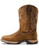 Image #2 - Ariat Women's Anthem Deer Waterproof Western Performance Boots - Broad Square Toe, Brown, hi-res