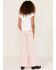Rock & Roll Denim Girls' Super Flare Jeans, Hot Pink, hi-res