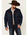 Image #1 - Wrangler Retro Men's Frontier Medium Wash Sherpa Lined Button Down Denim Jacket , , hi-res