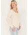 Image #2 - Cleo + Wolf Women's Long Sleeve Henley Top, Sand, hi-res