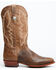 Image #2 - El Dorado Men's Sahara Western Boots - Round Toe, Dark Brown, hi-res