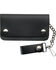 Image #1 - Western Express Men's Leather Biker Wallet, Black, hi-res