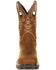 Georgia Boot Men's Carbo-Tec LT Waterproof Western Work Boots - Alloy Toe, Brown, hi-res