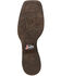 Image #7 - Justin Women's Carsen Western Boots - Broad Square Toe, Tan, hi-res