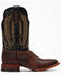 Cody James Men's Brown Buck Western Boots - Wide Square Toe, Black/brown, hi-res