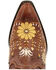 Image #6 - Crush by Durango Women's Golden Wildflower Western Booties - Snip Toe, Sunflower, hi-res