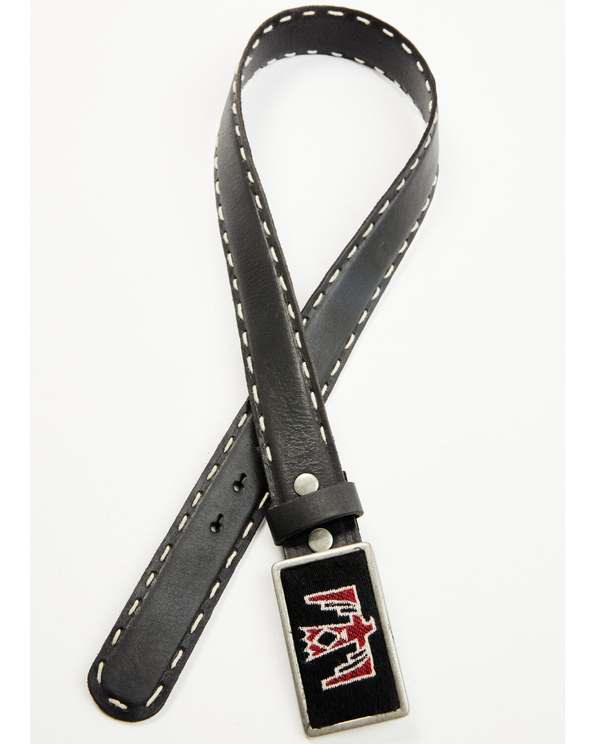 Image #1 - Idyllwind Women's Thunderbird Woven Buckle Belt, Black, hi-res