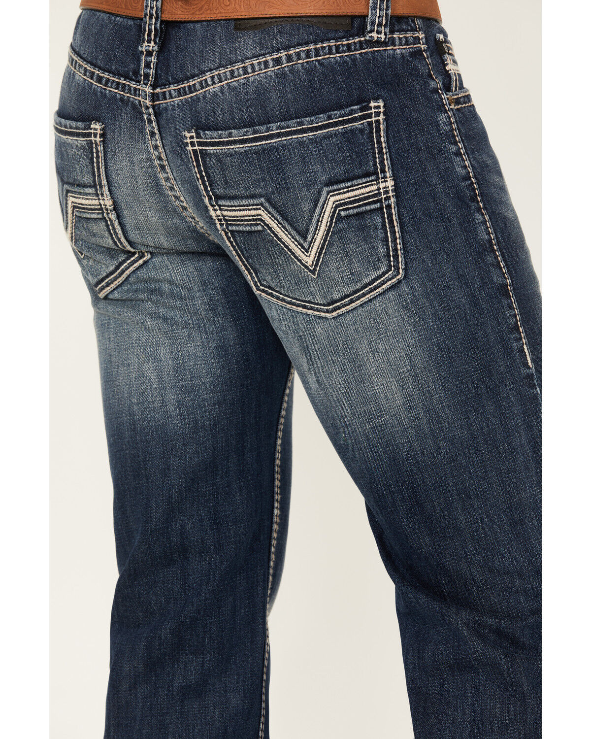 Rock & Roll Denim Men's Pistol Dark Vintage Wash Straight