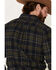 United By Blue Men's Responsible Plaid Long Sleeve Western Flannel Shirt , Olive, hi-res