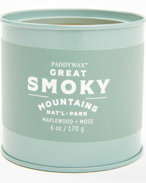 Paddywax Parks 6oz Smoky Mountains Tin Candle , No Color, hi-res