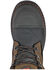 Image #6 - Hoss Men's Tough 6" Lace-Up Waterproof Work Boots - Composite Toe, Brown, hi-res